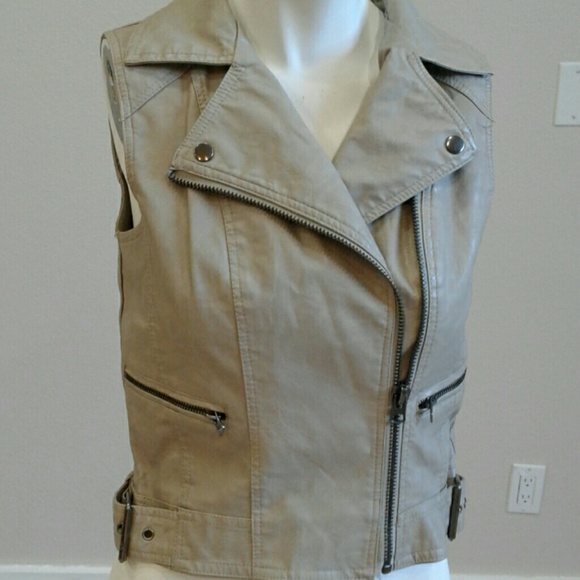 American Rag Jackets & Blazers - American Rag faux leather vest
